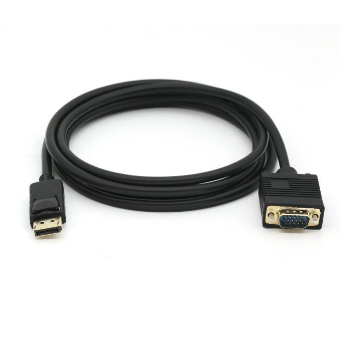 ADATTATORE CAVO DISPLAYPORT MASCHIO A VGA (HD15) MASCHIO 2.0M (119338)