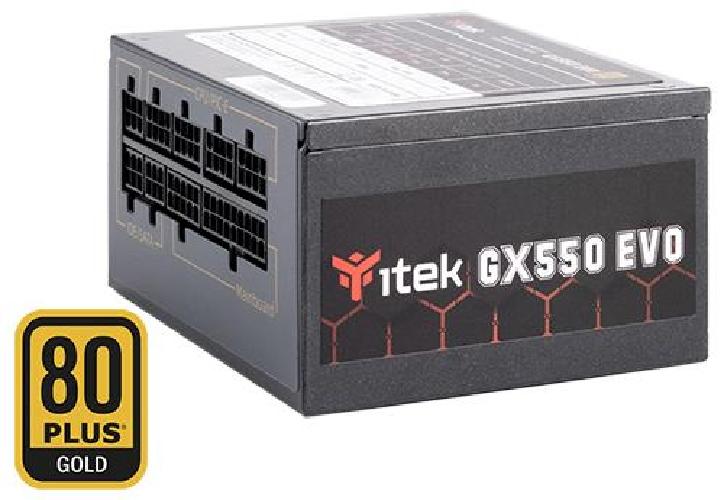 ALIMENTATORE GXF550 EVO 550 WATT (ITPSEGX550) 80 PLUS GOLD MODULARE
