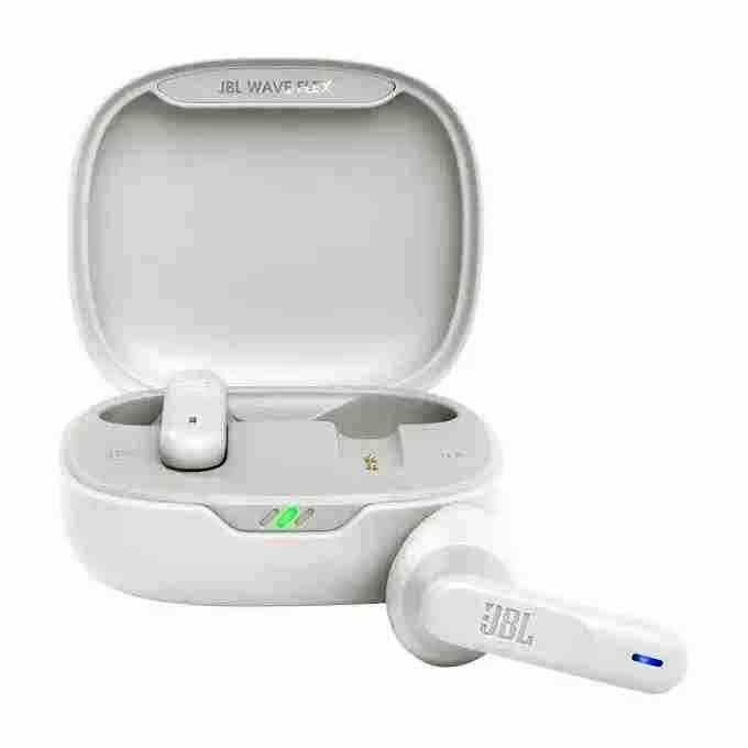 AURICOLARI BLUETOOTH WAVE FLEX + CUSTODIA RICARICA - COLORE BIANCO (JBLWFLEXWHT)