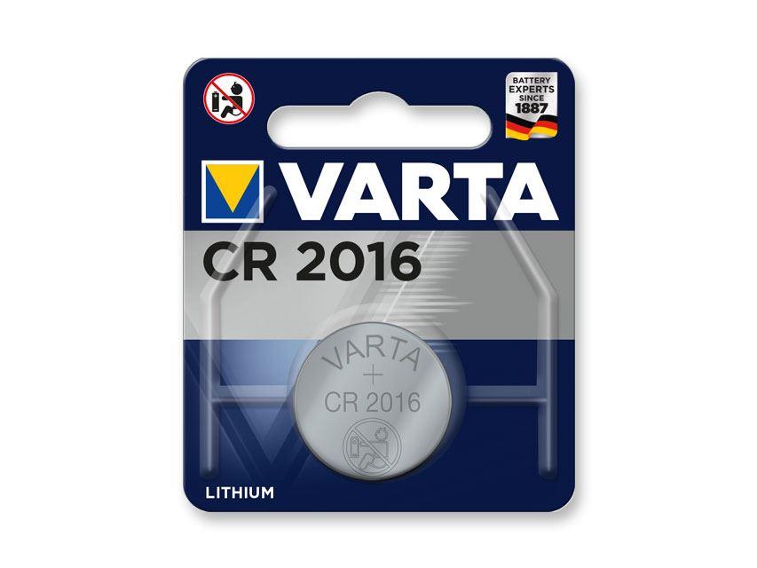 BATTERIA BOTTONE CR2016 3V LITIO - 1PZ