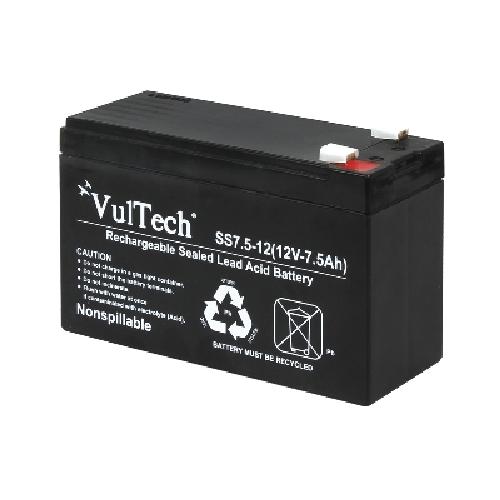 BATTERIA PER UPS VULTECH GS-7AH 12V 7A AL PIOMBO - GARANZIA 6 MESI