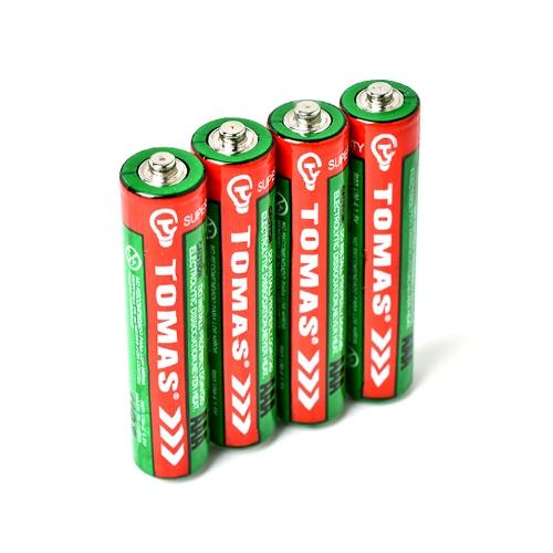 BATTERIE AAA R03 1.5V UM-4 (4 PEZZI)