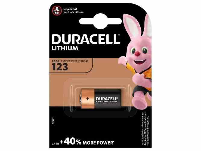 BATTERIE LITHIUM ULTRA DL123A 3V (1PZ)