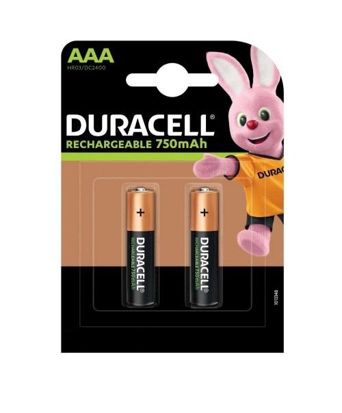 BATTERIE RICARICABILI MINISTILO AAA 750MAH CONF. 2PZ