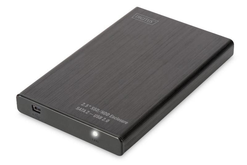 BOX ESTERNO PER HD 2,5" SATA USB 2.0 (DA71104) NERO