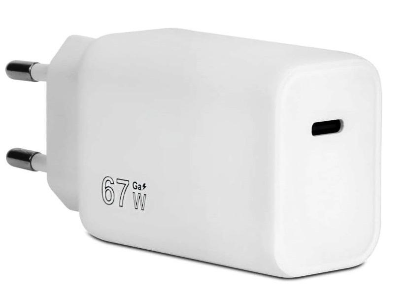 CARICABATTERIE USB-C 67W + 1X USB (CC-167PDCUGWH) BIANCO
