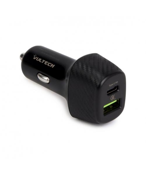 CARICATORE CARICABATTERIA DA AUTO RAPIDO PER SMARTPHONE/TABLET USB 3.0 QUICK CHARGE (CA-3QP)