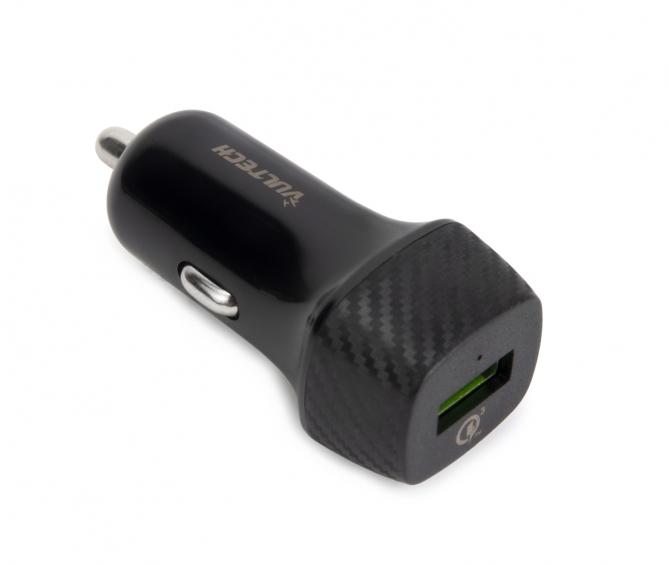 CARICATORE DA AUTO RAPIDO PER SMARTPHONE/TABLET USB QUICK CHARGE 3.0 18W (CA-1Q)