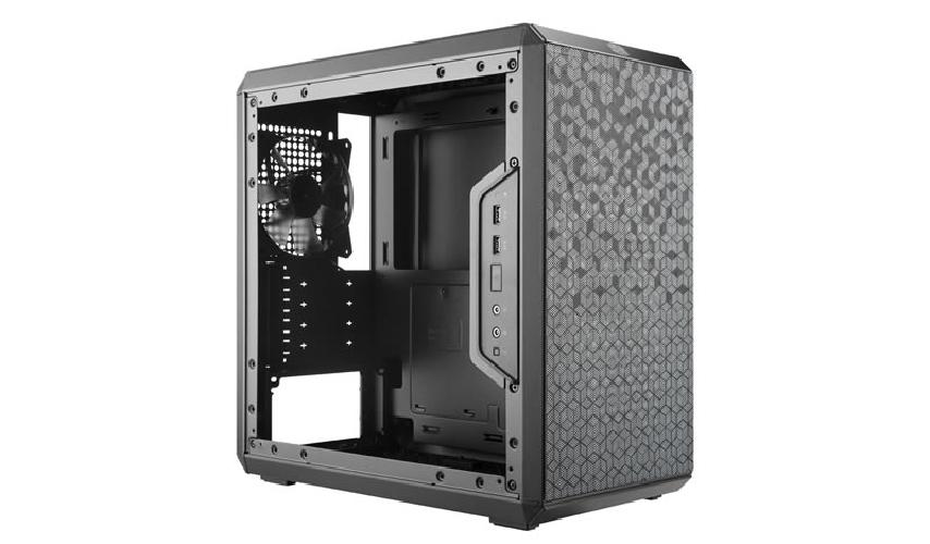 CASE MASTERBOX Q300L LED NERO (MCB-Q300L-KANN-S00) NO ALIMENTATORE