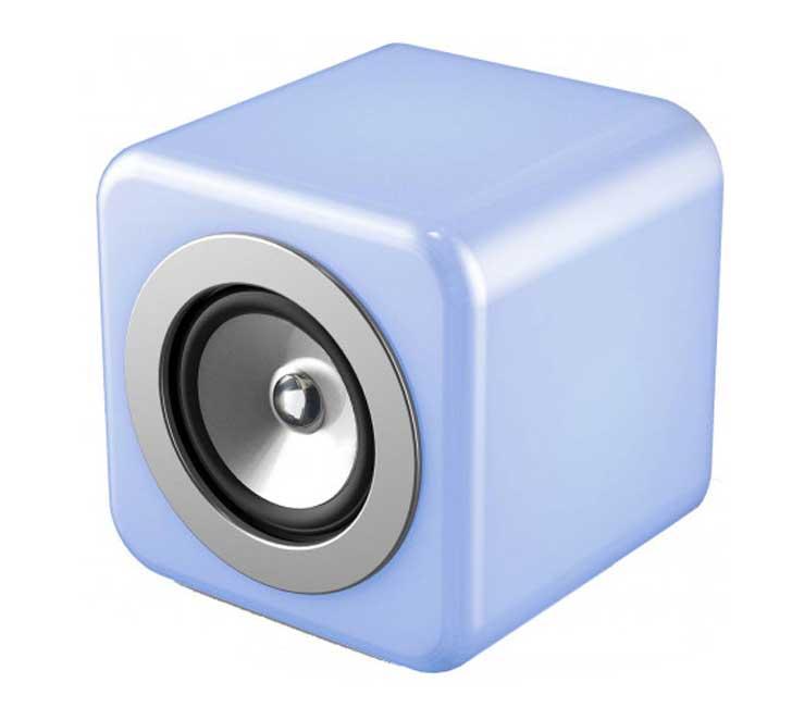 CASSA MINI SPEAKER ALTOPARLANTE PORTATILE BLUETOOTH AKBT150 3W CON LUCI LED