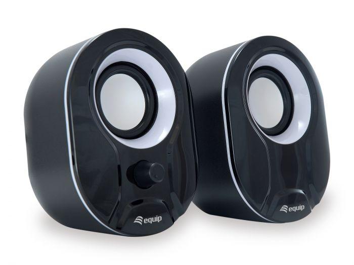 CASSE 2.0 MINI SPEAKER USB - NERO/BIANCO (245333)