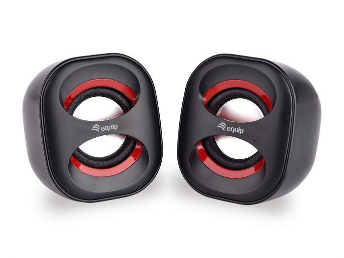 CASSE 2.0 MINI SPEAKER USB - NERO/ROSSO (245331)