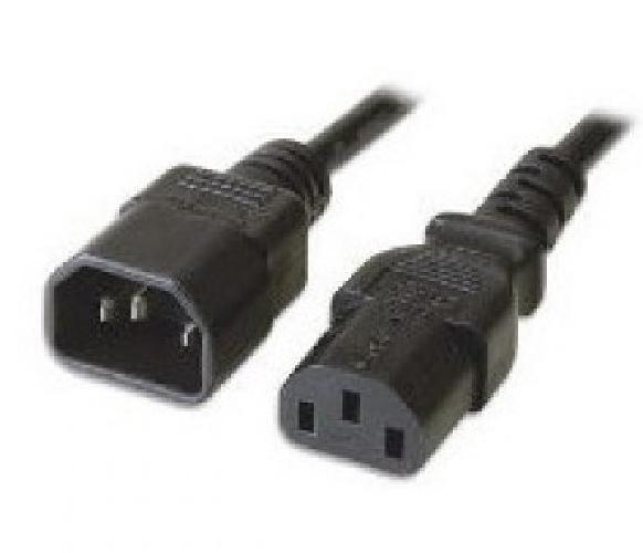 CAVO ALIMENTAZIONE TRIPOLARE IEC M/F 1,8MT (CV-PC-IECMF-M18)