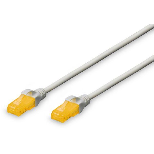 CAVO DI RETE DRITTO NON SCHERMATO CAT.6A UTP LSZH 0.5 MT GRIGIO (DK1613A005)