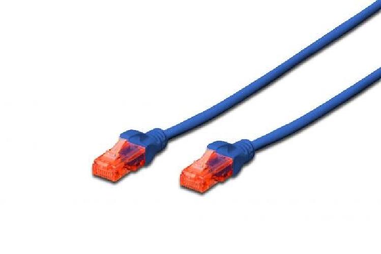 CAVO DI RETE DRITTO NON SCHERMATO CAT.6E 2 MT BLU (DK1614020B)