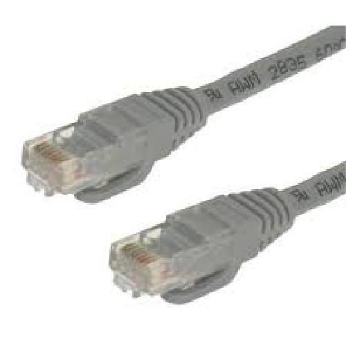 CAVO DI RETE DRITTO UTP CAT.5E 1 MT (CV-PU5CCP-010-GR)