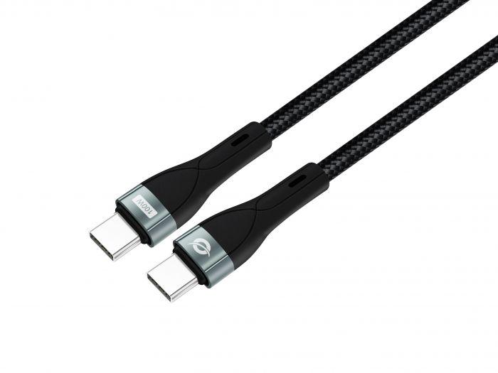 CAVO DI RICARICA RAPIDA USB C-C PD 3.0 (ETTA01B20)