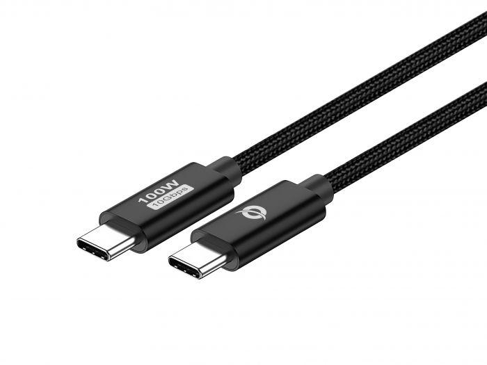 CAVO RICARICA USB 3.2 GEN 2 TYPE-C/TYPE-C PD 3.0 (ETTA02B12)