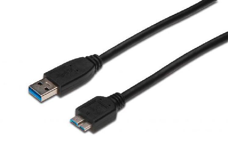 CAVO USB 3.0 A - MICRO USB B 0.25MT (AK-300117-003-S)