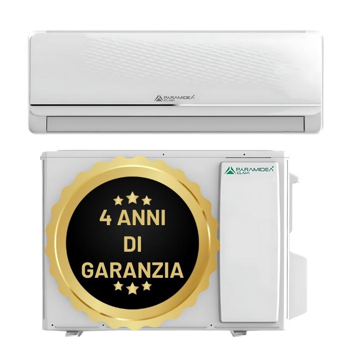 CLIMATIZZATORE WIFI AC209UI + AC209UE - UNITA' INTERNA + ESTERNA - 9000 BTU - INVERTER - POMPA DI CALORE - GARANZIA 4 ANNI