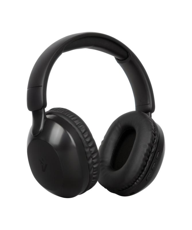 CUFFIE MICROFONO FOLD BLUETOOTH 5.4 - NERO (HBT-30BK) TYPE-C