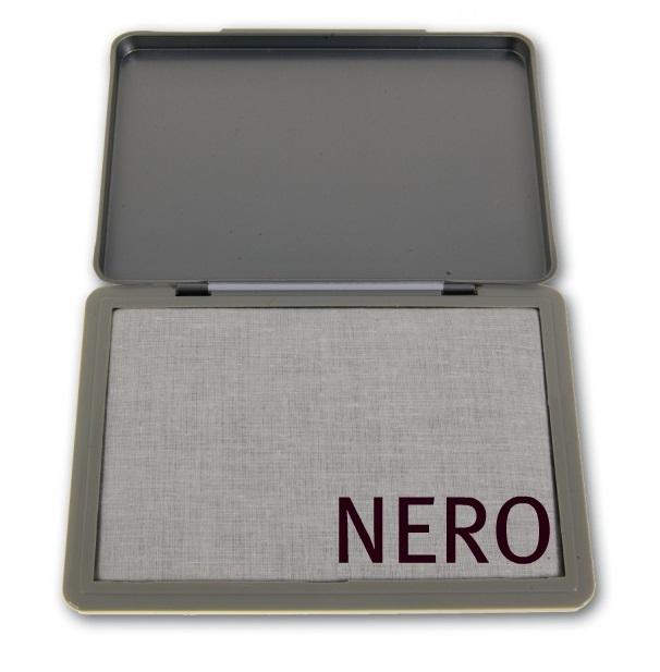 CUSCINETTO TAMPONE PER TIMBRI 8X12 - NERO (13NIK010)