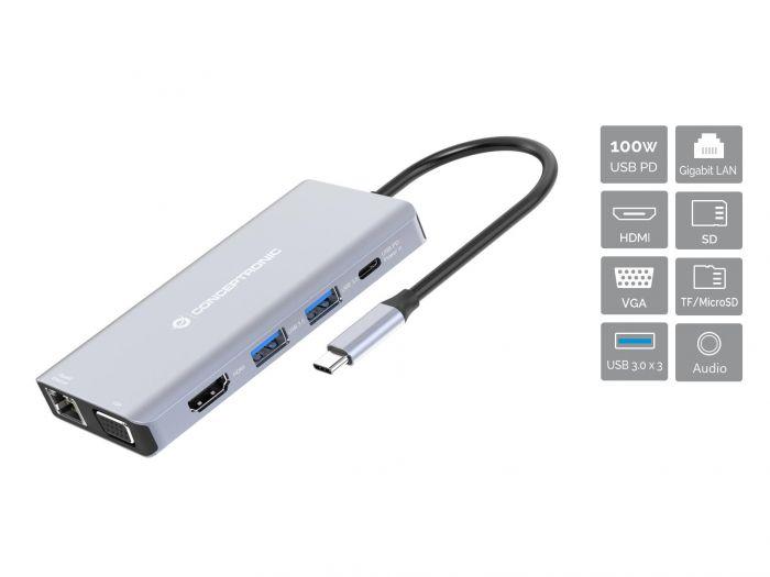 DOCKING STATION DONN20G 10-IN-1