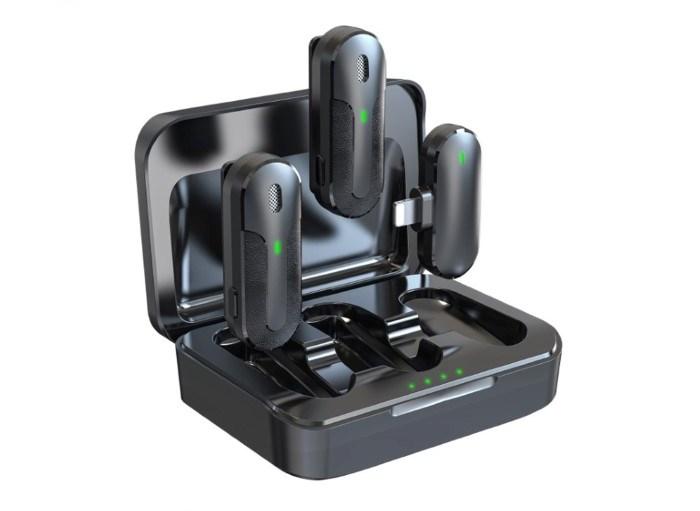 DOPPIO MICROFONO WIRELESS CON CONNESSIONE TIPO-C (DEAP2WC241)