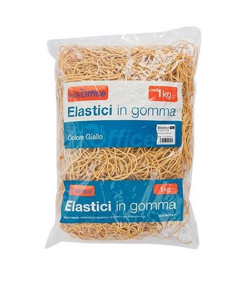 ELASTICI IN GOMMA - CONF. 1KG. - GIALLO (06NIK020)