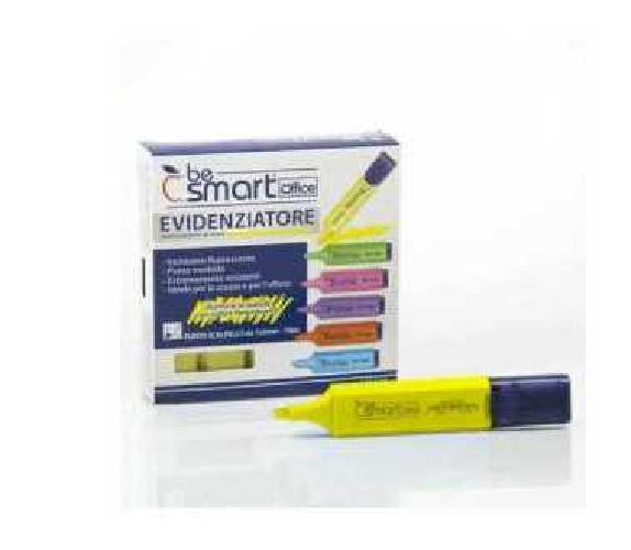 EVIDENZIATORE COLORE GIALLO CONFEZIONE 10 PEZZI (01020013)