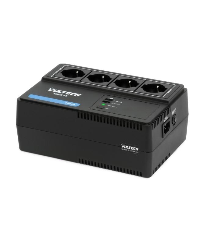 GRUPPO DI CONTINUITA 700VA/390W (UPS700VA-XS) PSEUDOSINUSOIDALE