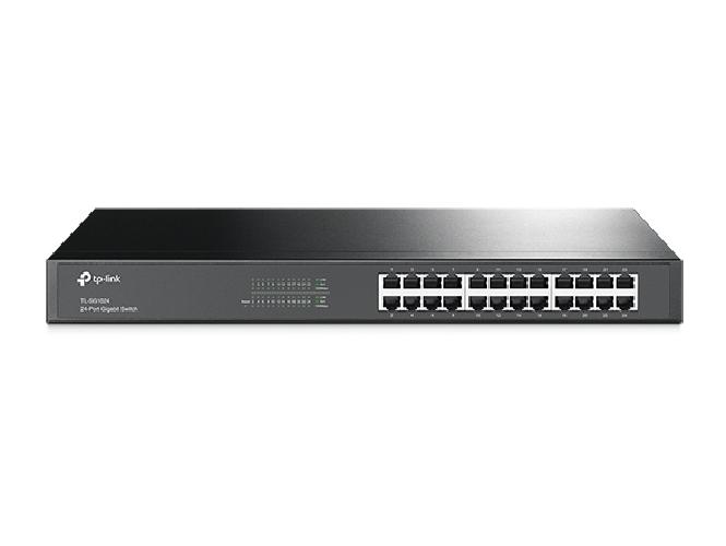 HUB SWITCH RETE 24 PORTE 10/100/1000 RACK TL-SG1024