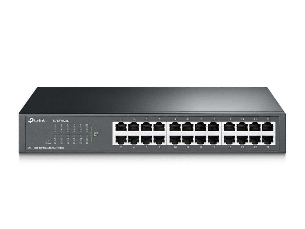 HUB SWITCH RETE 24 PORTE 10/100 TL-SF1024D