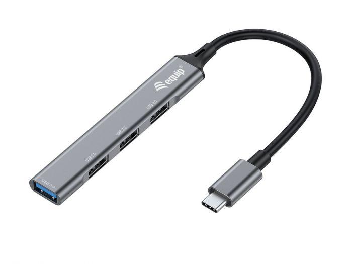 HUB USB 3.2 GEN 1/2.0 A 4 PORTE - USB-C (128961)