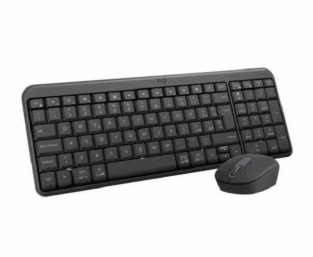 KIT MK250 TASTIERA + MOUSE WIRELESS NERA (920-013534)