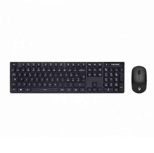 KIT TASTIERA E MOUSE KM-831W WIRELESS NERA