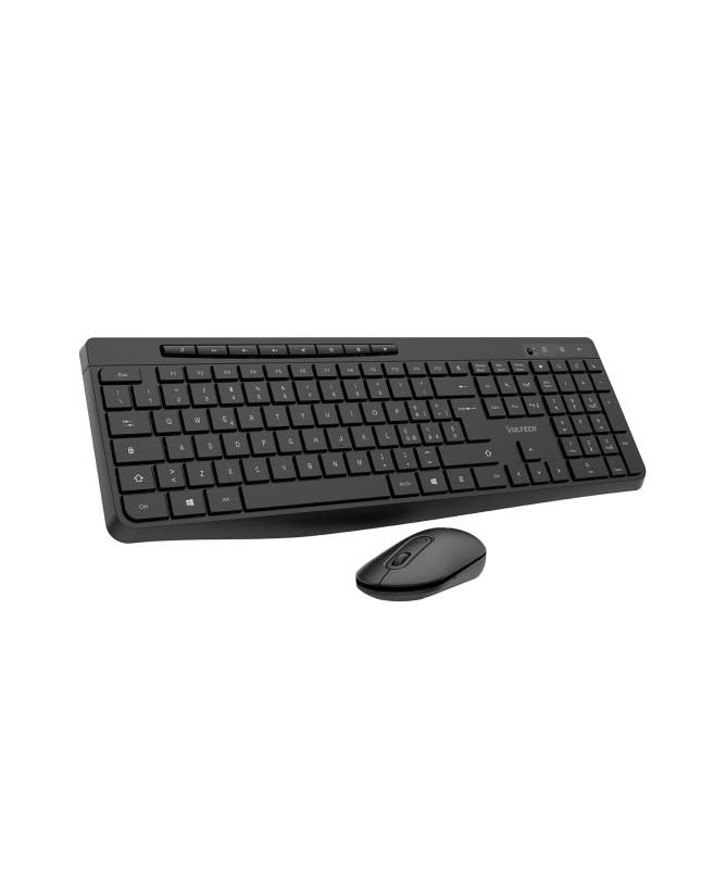 KIT TASTIERA E MOUSE KM-841W WIRELESS NERA