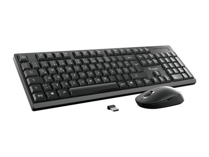 KIT TASTIERA E MOUSE WIRELESS - LAYOUT IT (245223) NERO