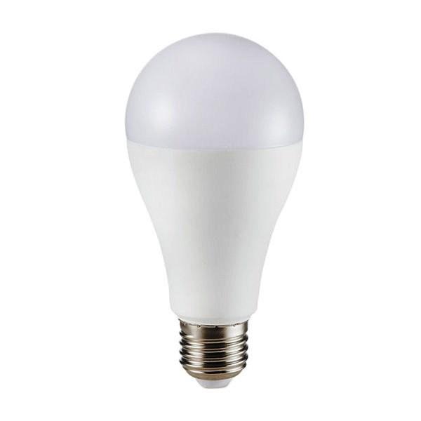 LAMPADINA A LED TERMOPLASTICO VT-2017 17W E27 A65 200GR. 4000K NATURALE (4457)