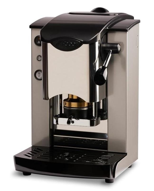 MACCHINA DA CAFFE' A CIALDE PLAST SLOT INOX GRIGIO ABS NERO (SIGRINBASOTT)