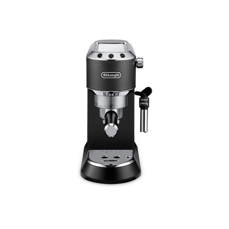 MACCHINA PER CAFFE' CIALDE O MACINATO DEDICA EC685.BK NERO/ARGENTO