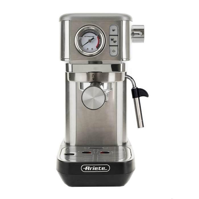 MACCHINA PER CAFFE' ESPRESSO METAL CON MANOMETRO 1381