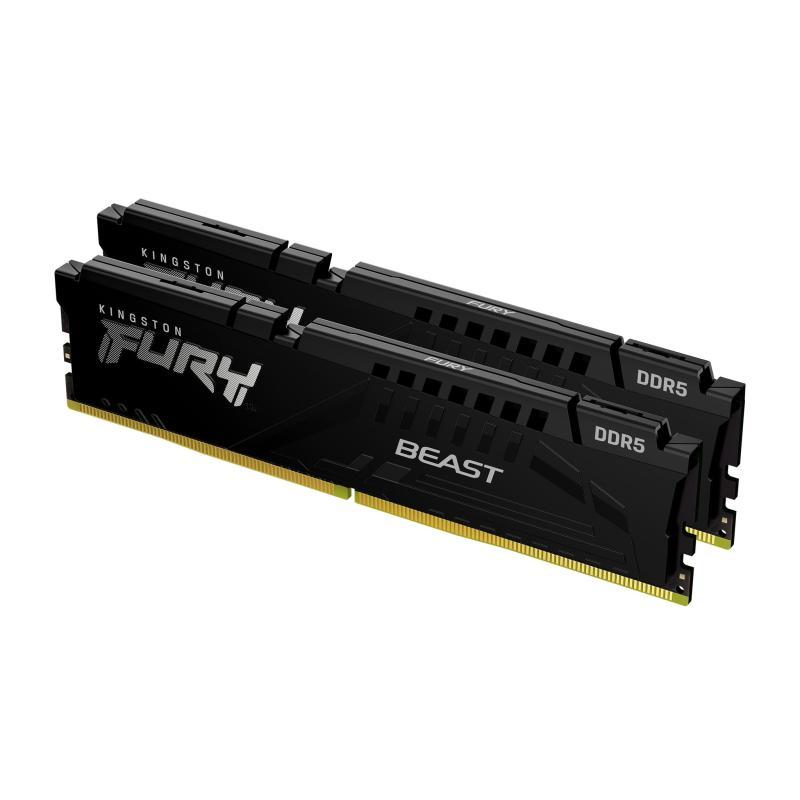 MEMORIA DDR5 64 GB FURY BEAST PC5600 MHZ KIT (2X32) (KF556C36BBEK2-64)