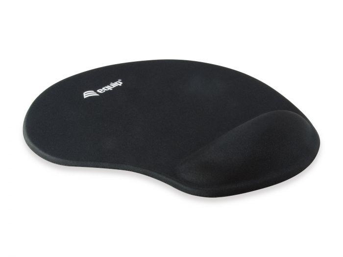 MOUSE PAD TAPPETINO 245014 ERGONOMICO NERO