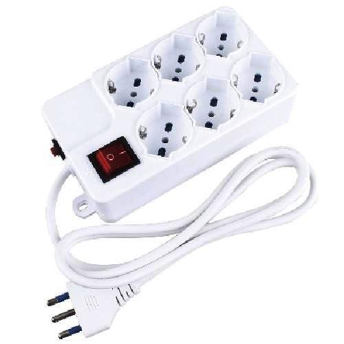 MULTIPRESA 6 POSTI BIPASSO (MU-03)