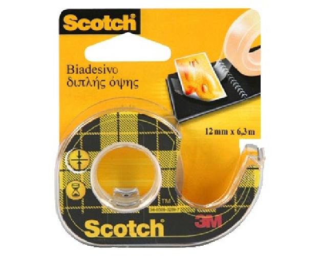 NASTRO BIADESIVO SCOTCH 665-136D 12x6.3 - SENZA CHIOCCIOLA