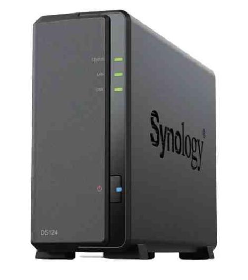 NAS DISKSTATION DS124 NERO 1 VANO