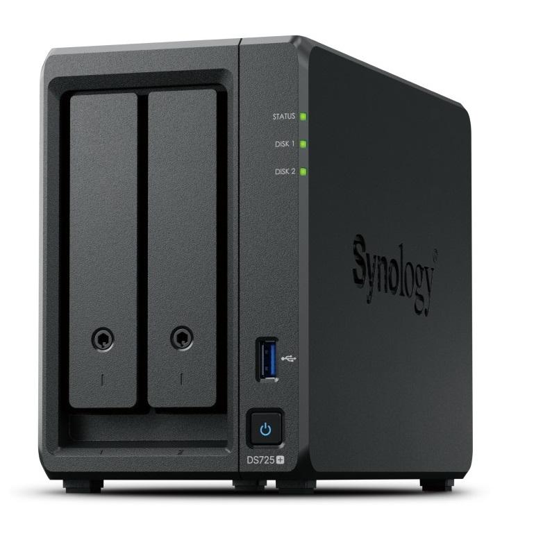 NAS DISKSTATION DS725+ NERO 2 VANI