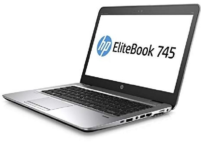 NOTEBOOK ELITEBOOK 745 G3 14" AMD A10-8700B 8GB 256GB SSD WINDOWS COA - RICONDIZIONATO - GAR. 6 MESI