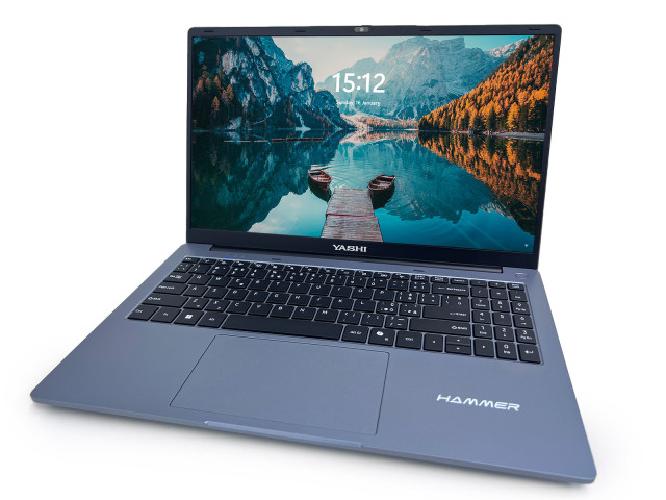 NOTEBOOK HAMMER YP1537 15.6" AMD R7 7730U WINDOWS 11 PRO